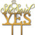 Topper pentru tort She said yes IV