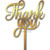 Topper pentru tort Thank you