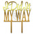 Topper tort I did it my way  decor simbolic pentru reușite personale și momente speciale