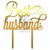 Topper pentru tort Best husband
