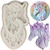 Mulaj din silicon - Cap Unicorn model floral, 1, tomvalk.ro