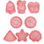 Set 8 decupatoare - Summer Beach Mix