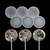 Mulaj silicon Lolipop - 5 cm