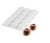 Forma silicon cu 15 cavitati rotunde - T07008