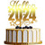 Topper pentru tort Hello 2024 II