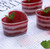 Set 10 Cupe Desert în Formă de Inimă - 70 ml - 5.5 cm x 4.2 cm
