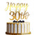Topper pentru Tort - Happy 30th