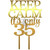 Topper tort Keep Calm 2