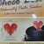 Decoratiuni din ciocolata - Inimi decor rosu 4- cutie 288 buc