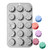 Forma silicon 15 cavitati - Mix flori - T13632