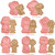 Set 8 Decupatoare cu embosator Snoopy - T09569