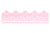 Set 3 dantele comestibile pentru decor - Model 2 - ROZ