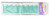 Set 3 dantele comestibile pentru decor - Model 3 - Tiffany (Turcoaz)