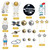 Set pentru ornat torturi - Astronaut, 22 piese - T090605