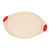 Tavă Pizza Antiaderentă cu Mânere Silicon, 33 cm