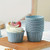 Set 24 forme de copt pentru briose, termorezistente - Albastru pal