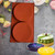 Forma de silicon blat tort rotund cu 2 cavitati D 10 cm, H 3cm