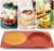Forma de silicon blat tort rotund cu 2 cavitati D 10 cm, H 3cm