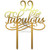 Topper tort personalizabil  Fabulous Sth