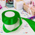Panglica Satin - Verde - 2,5 cm x 22,5 m