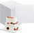 Cake drum patrat Alb- 20 x 20 cm - pachet 5 buc.