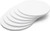 Cake drum rotund Alb- 20 cm - pachet 5 buc.