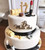 Cake Topper „La mulți ani” Auriu – 12 × 6 cm – Dharst, 3, tomvalk.ro