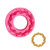 Forma de silicon Coronita Banane - Diametru 15,8 cm, 2, tomvalk.ro