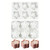 Forma de silicon Stele cu 6 cavitati - T14033