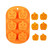 Forma de silicon cu 6 alveole - Halloween - T13129