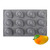 Forma de silicon cu 12 cavitati - Mango