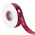 Panglică satin Roșu - Te iubesc  - 2,5 cm - 25 m - Dharst