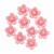 Decoratiuni comestibile din zahar - set 20 Flori de iasomie - ROZ
