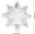 Formă din silicon pentru tort Origami Star