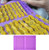 Formă din silicon pentru biscuiți, ciocolată și batoane  Wavy - 20 cavități - T15009
