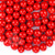 Perle din Orez Expandat 12 mm - ROSU - 1,5 kg, Ovalette