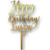 Topper tort Happy Birthday Stf