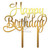 Topper tort Happy Birthday – HBD-P23 – 13 cm, 1, tomvalk.ro