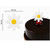 Decoratiuni din ciocolata - Crizantema Alba - cutie 192 buc