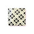 Decoratiuni din ciocolata - Patrat decor - cutie 216 buc