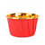 Set 10 Chese briose termorezistente - Rosu/Auriu
