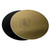 Disc tort gros rotund auriu/negru -30 CM - pachet 25 buc., 1, tomvalk.ro
