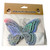 Set 12 decoratiuni fluturi cu efect 3d - 3 dimensiuni