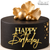 Topper frontal tort Happy Birthday – HBD05 – 12 × 6 cm, 1, tomvalk.ro