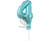 Topper tort balon cifra 4 Albastru