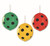 Set 3 baloane Punch Ball 45 cm - Minge