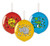 Set 3 baloane Punch Ball 45 cm - Happy Animals