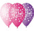 Set 5 baloane latex 30 cm - Its a girl, diferite culori