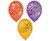Set 5 baloane latex 33 cm - Colourful Confetti - Crystal mix