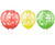 Set 5 baloane latex 30 cm - Easter